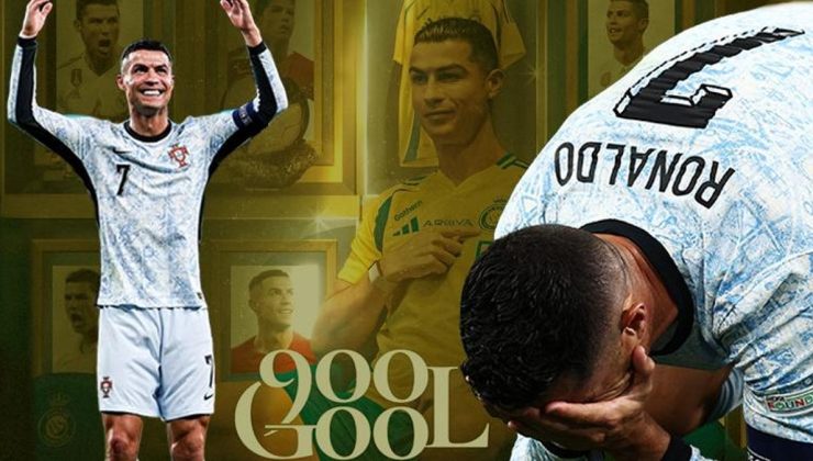 Cristiano Ronaldo'yu hüngür hüngür ağlatan gol! Dünya futbol tarihine geçti