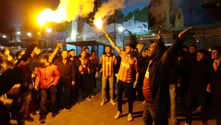 Galatasaray’ın Derbi Zaferi Van’da Coşkuyla Kutlandı